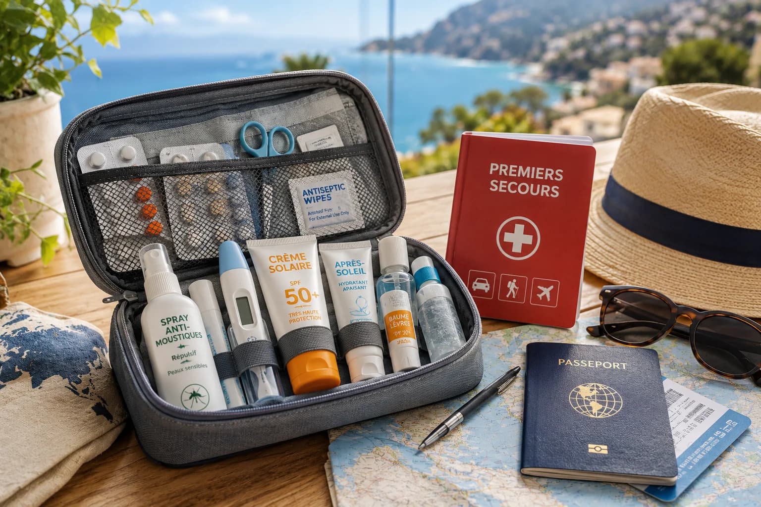 Trousse à pharmacie de voyage : la checklist ultime avant de partir